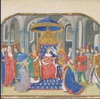 Couronnement de Pepin le bref